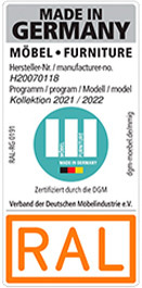 Siegel Made in Germany - RAL Gütezeichen