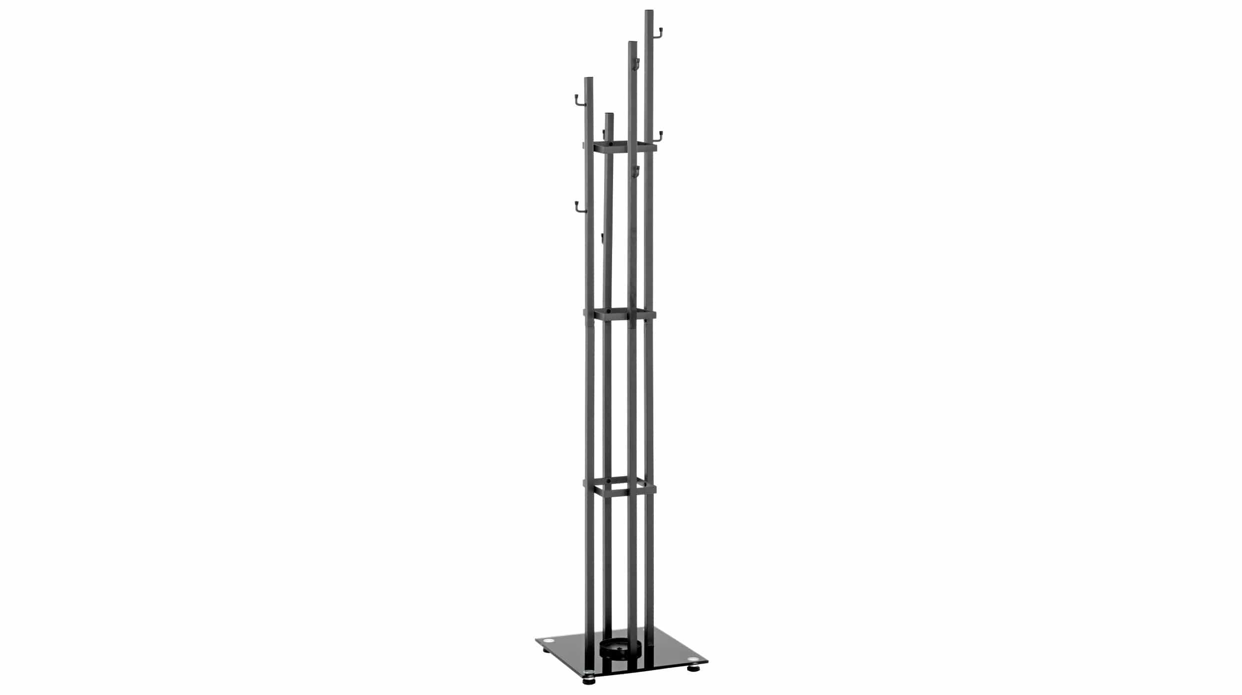 Kleiderständer anthrazit Breite 35 cm - LEANDER Kleiderständer anthrazit Breite 35 cm - LEANDER