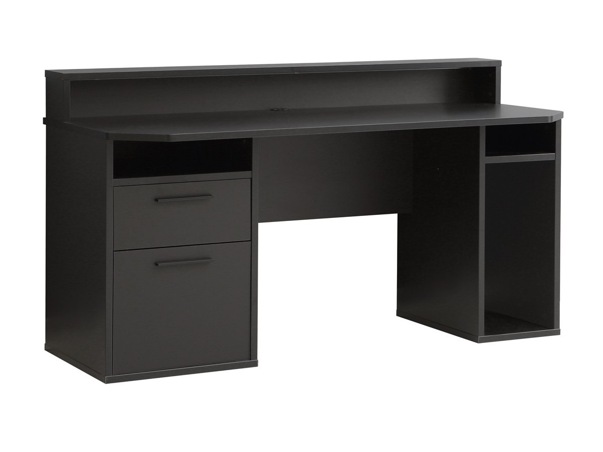 Gaming Tisch 160 cm Computerschreibtisch schwarz - TEZAUR