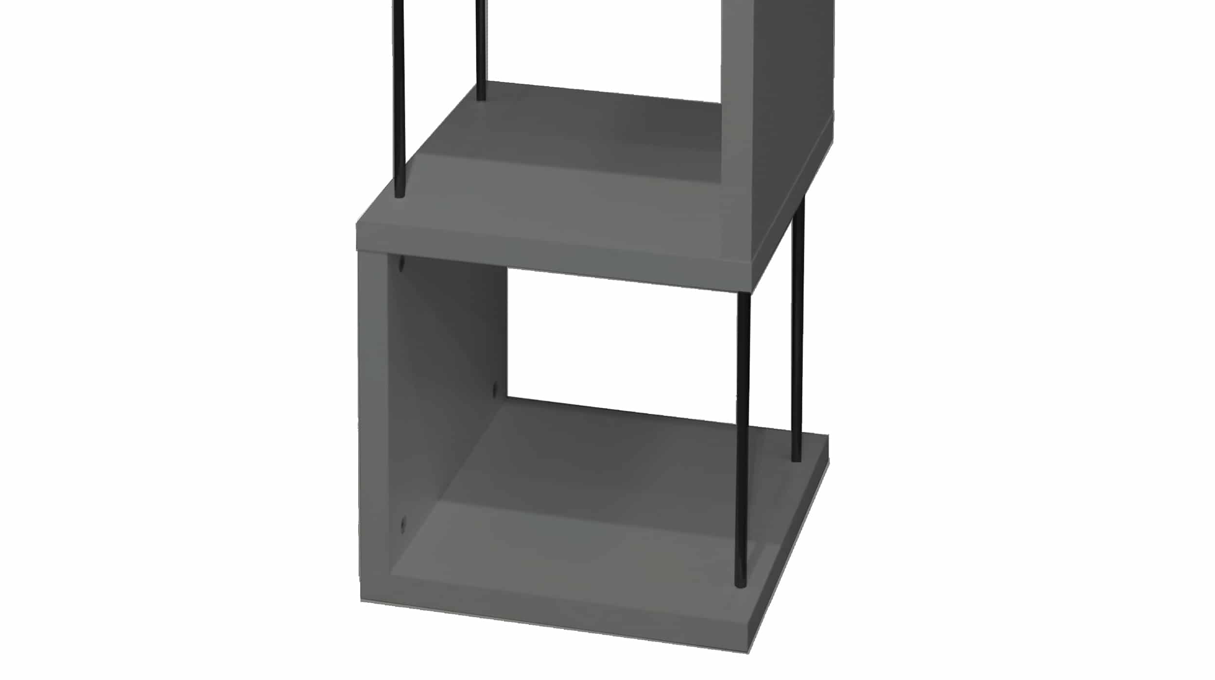 Standregal piniengrün 33 x 126 cm - STICKS