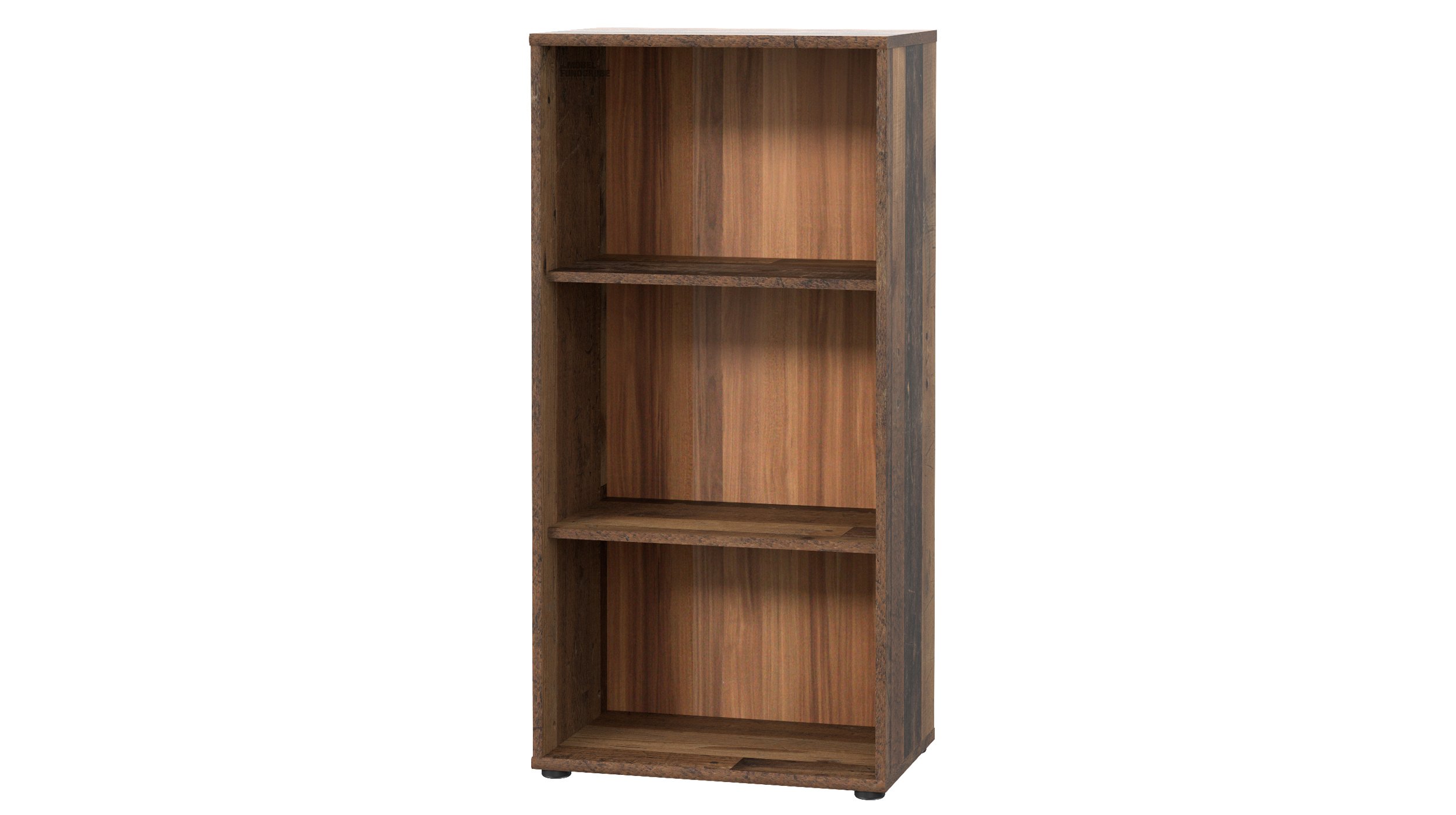 Bücherregal Standregal Old Wood 111 x 35 cm - TEMPRA Bücherregal Standregal Old Wood 111 x 35 cm - TEMPRA
