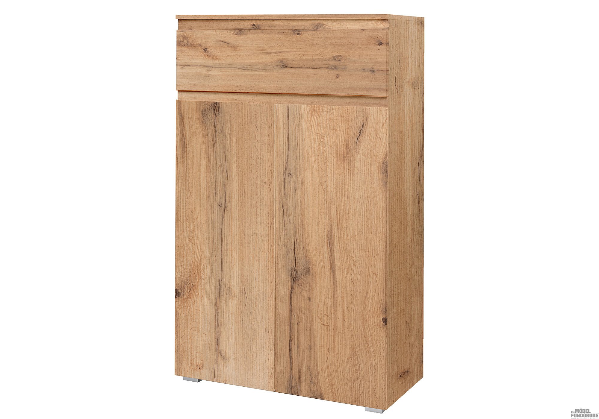Kommode Honig Eiche 1 Schublade 2 Türen - 80 cm - IMAGE Kommode Honig Eiche 1 Schublade 2 Türen - 80 cm - IMAGE