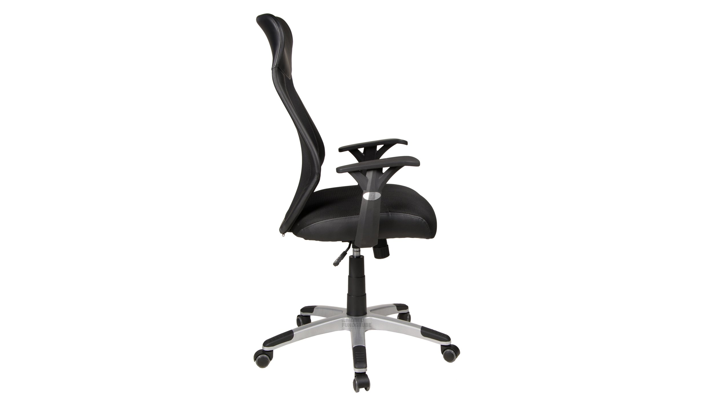 Bürostuhl schwarz verstellbar - Drehstuhl - NIKO