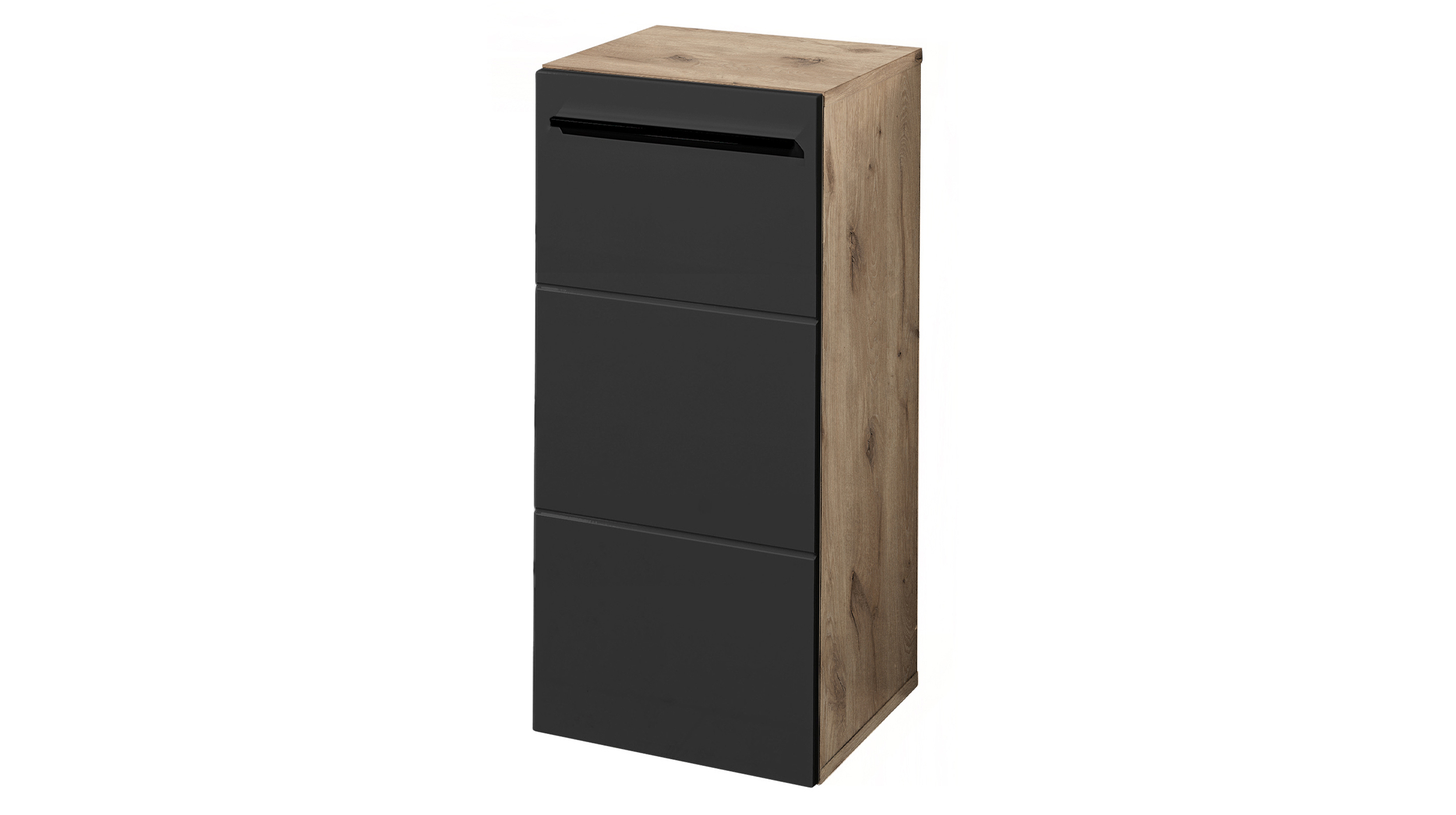 Bad Unterschrank schwarz - Viking Oak 34 cm - VISTA Bad Unterschrank schwarz - Viking Oak 34 cm - VISTA