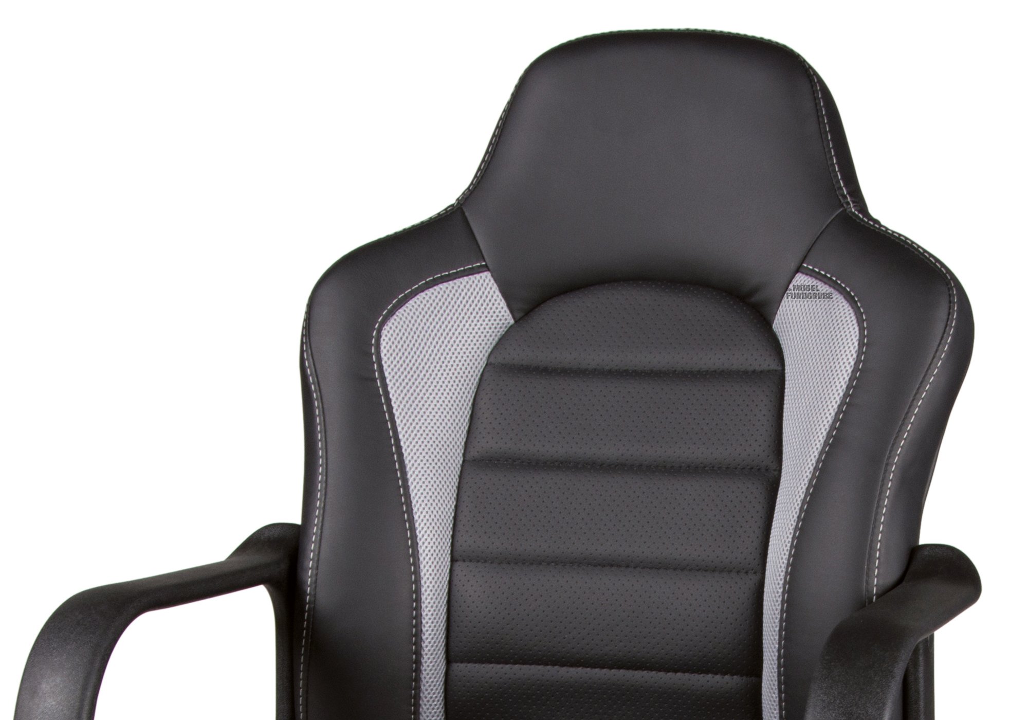 Gaming Stuhl Drehstuhl schwarz - grau - ROBIN
