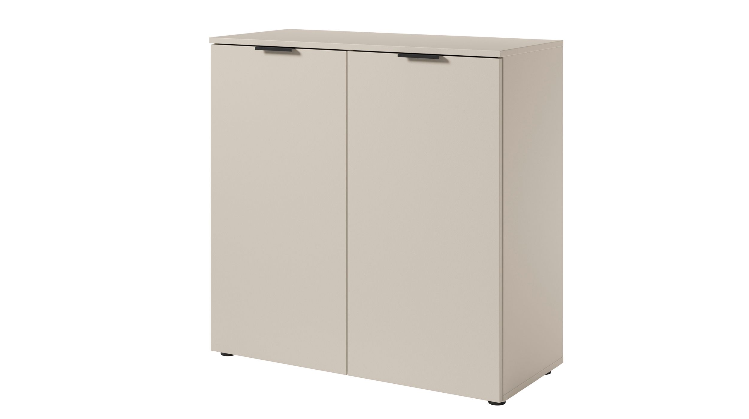 Kommode beige 90 x 40 cm - 2-türig - LINZ Kommode beige 90 x 40 cm - 2-türig - LINZ