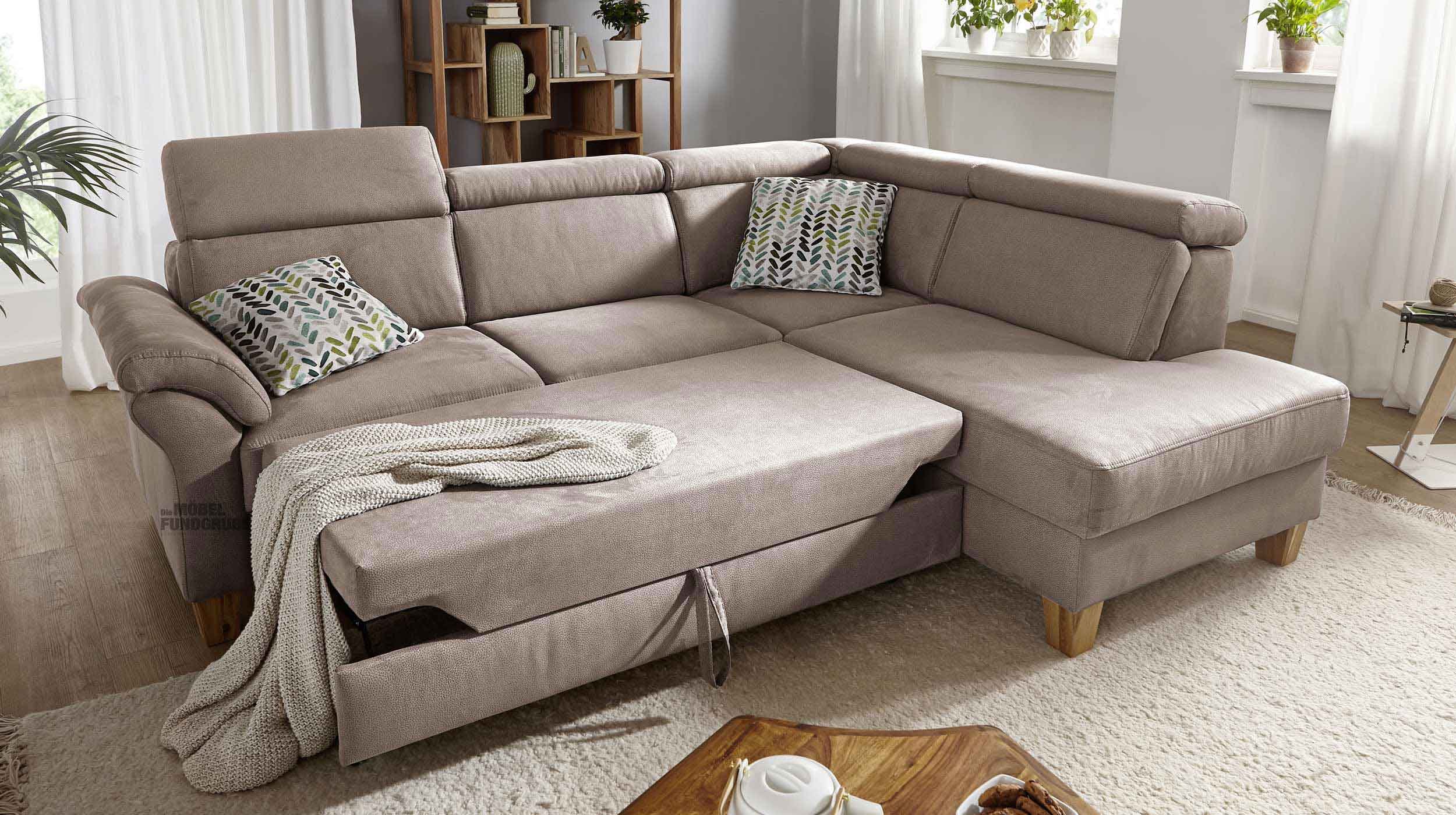Ecksofa 275 cm grau - Sofaprogramm - Premium Version - ARNGAST