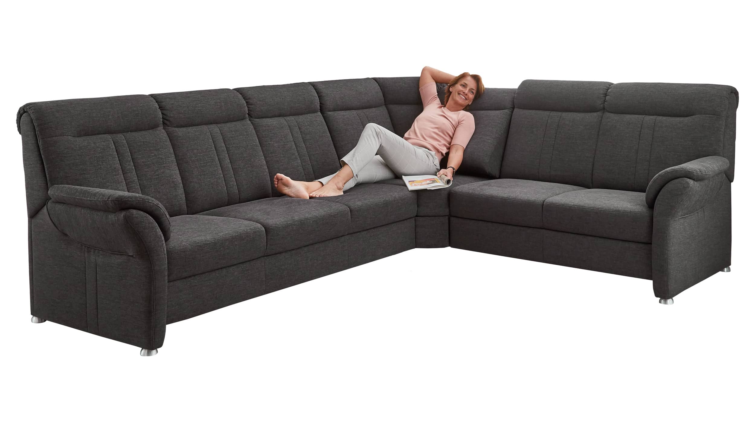 Couchliebe® Wohnlandschaft planbar - anthrazit - Premium Version - VINCENTO Couchliebe® Wohnlandschaft planbar - anthrazit - Premium Version - VINCENTO