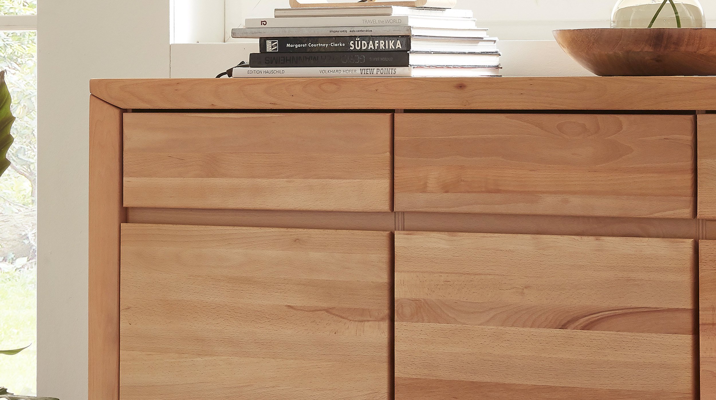 Sideboard - Kernbuche teilmassiv - 170 cm - KORSIKA