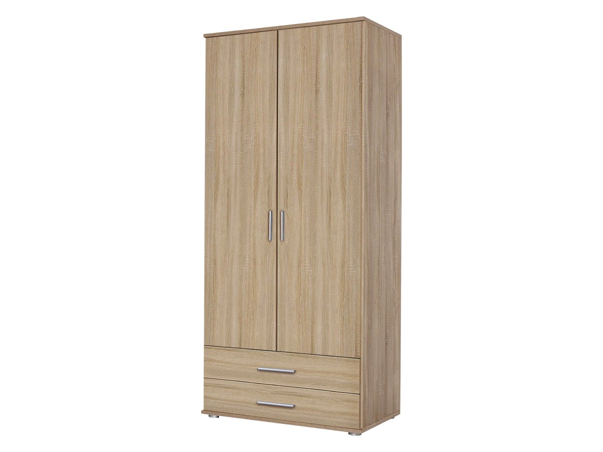 Kleiderschrank Sonoma Eiche 85 cm 2-türig - RASANT
