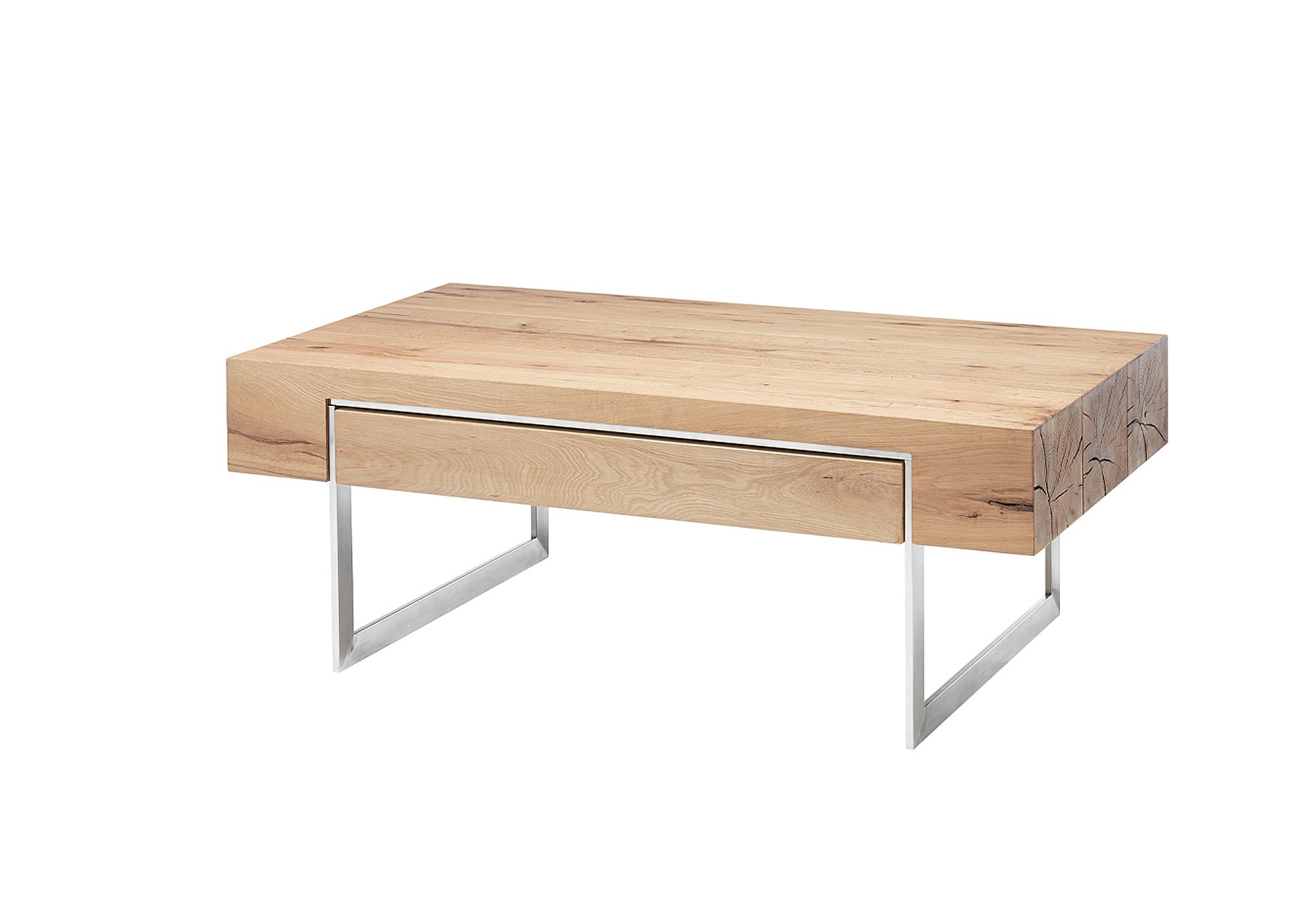 Couchtisch Asteiche geölt 110 x 60 cm - BIRMINGHAM Couchtisch Asteiche geölt 110 x 60 cm - BIRMINGHAM
