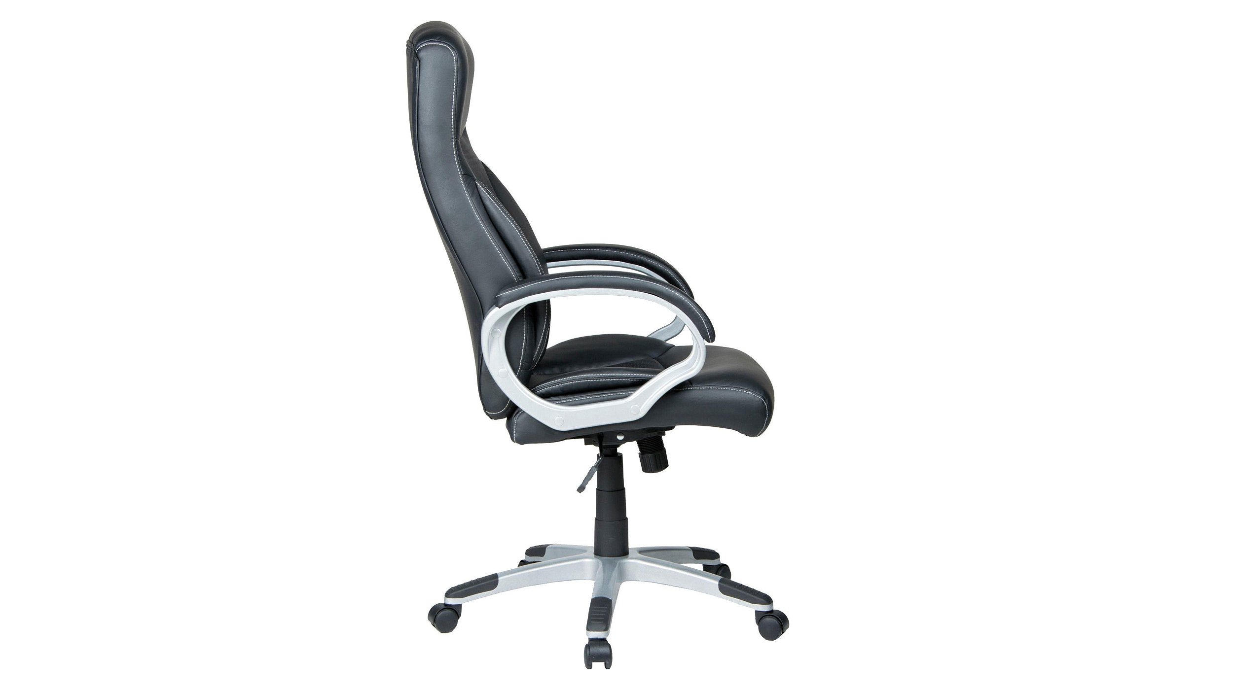 Chefsessel XXL höhenverstellbar schwarz - COSIMO