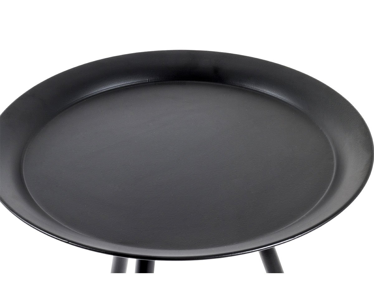Beistelltisch Metall schwarz 47 cm - HANS