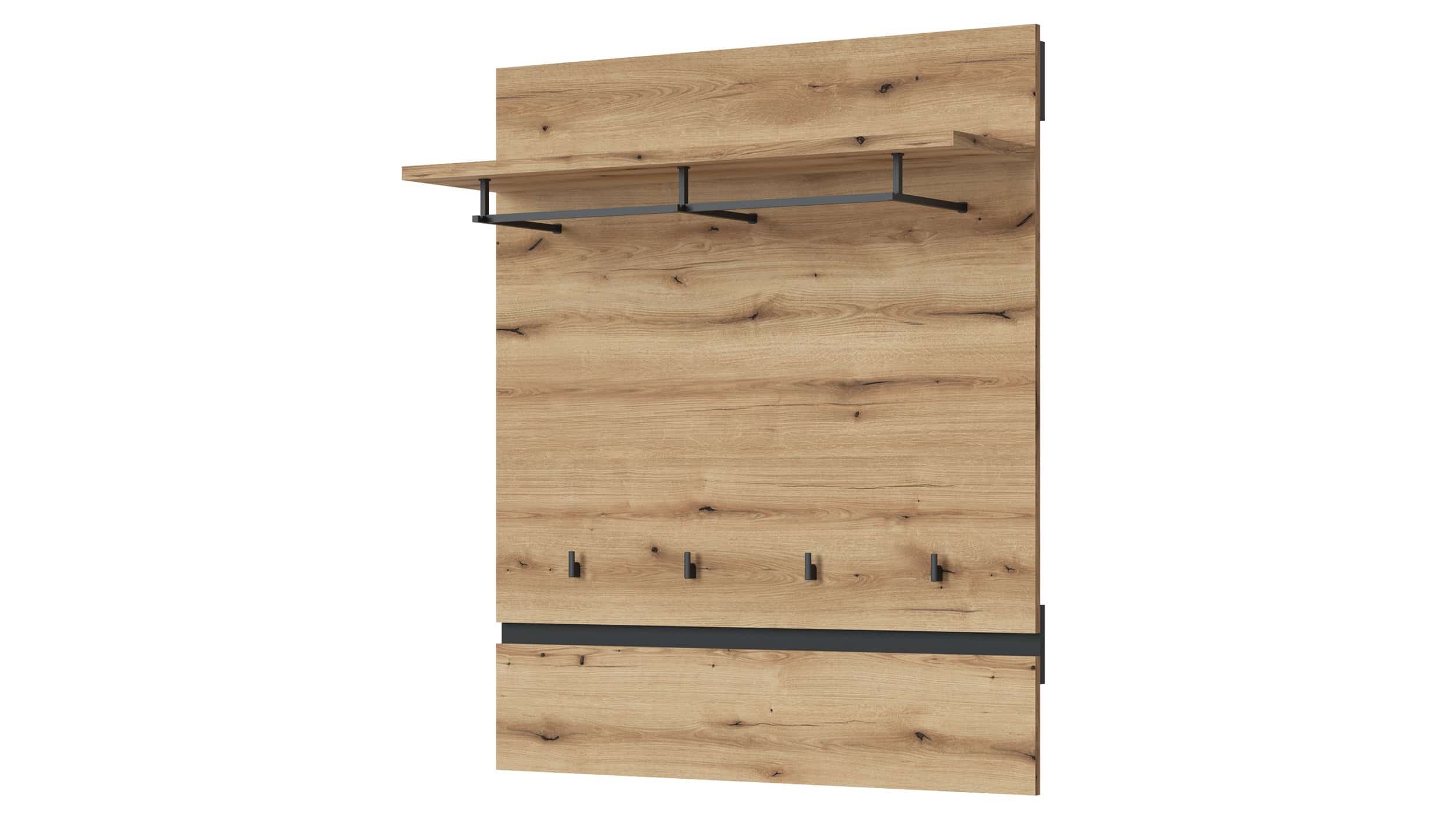 Wandgarderobe Coast Evoke Eiche 101 x 116 cm - CORTE Wandgarderobe Coast Evoke Eiche 101 x 116 cm - CORTE