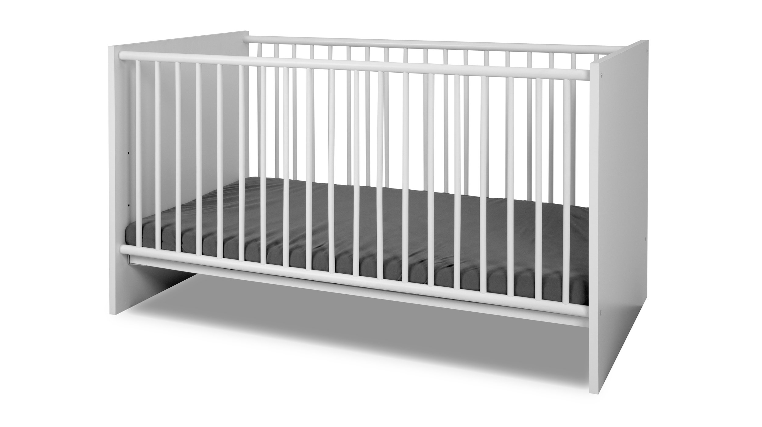 Kinderbett Babybett 70 x 140 cm weiß - IMAGE Kinderbett Babybett 70 x 140 cm weiß - IMAGE