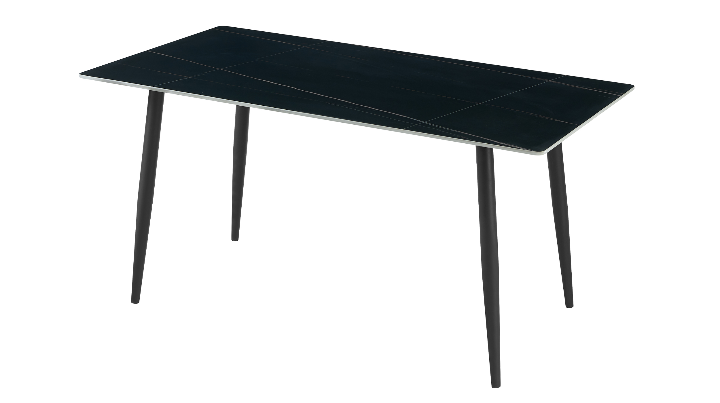 Esstisch 140 x 80 cm Keramikoptik - MALIO Esstisch 140 x 80 cm Keramikoptik - MALIO