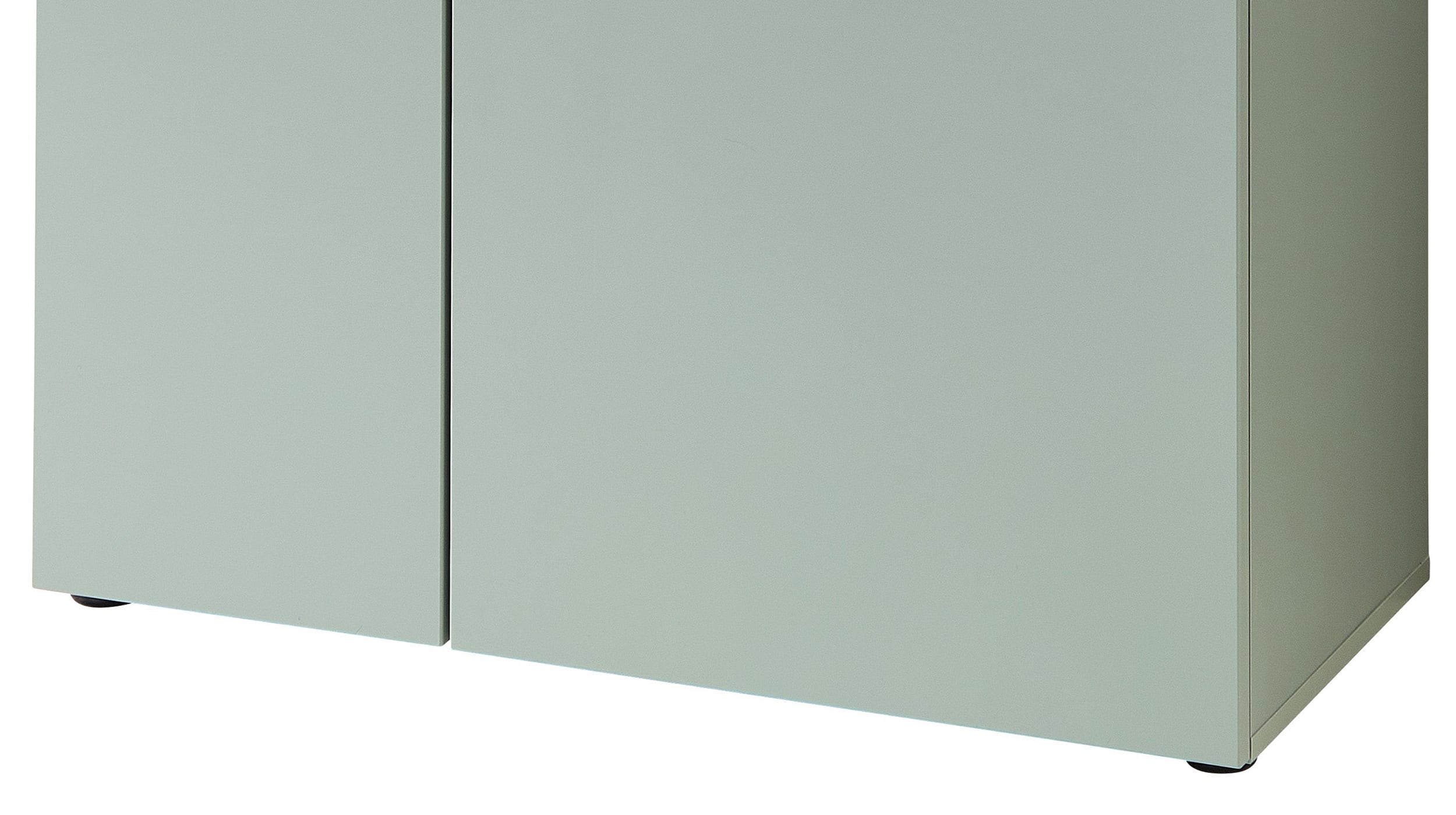Schuhschrank grün - Artisan Eiche 78 x 103 cm - BARI