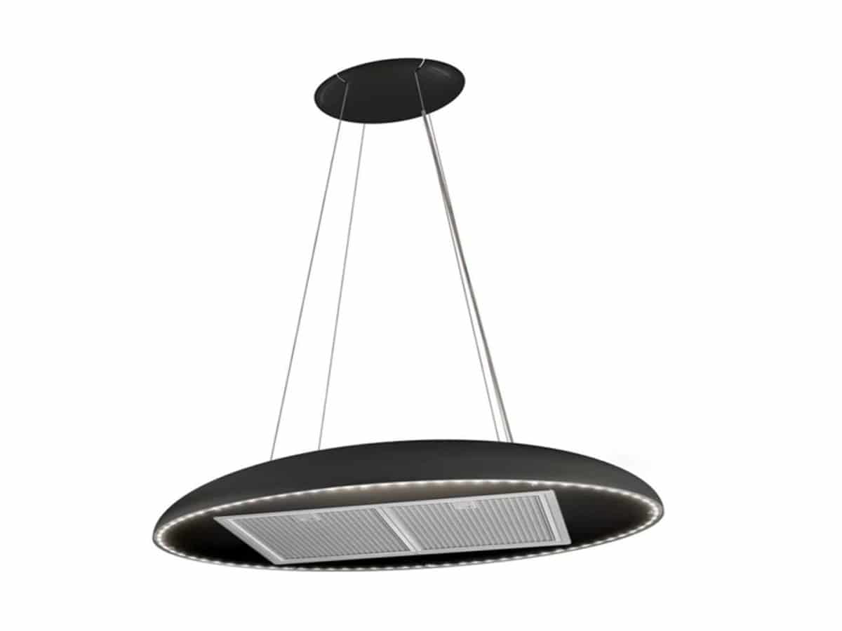 Inselküche 330 x 283 x 249,5 cm - mit Geräten - Küchenfronten Lack Hochglanz - LUX