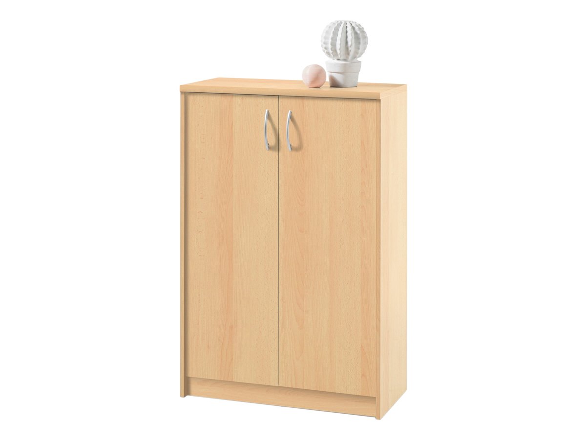 Kommode mit 2 Türen Buche 74 cm - OPTIMUS Kommode mit 2 Türen Buche 74 cm - OPTIMUS