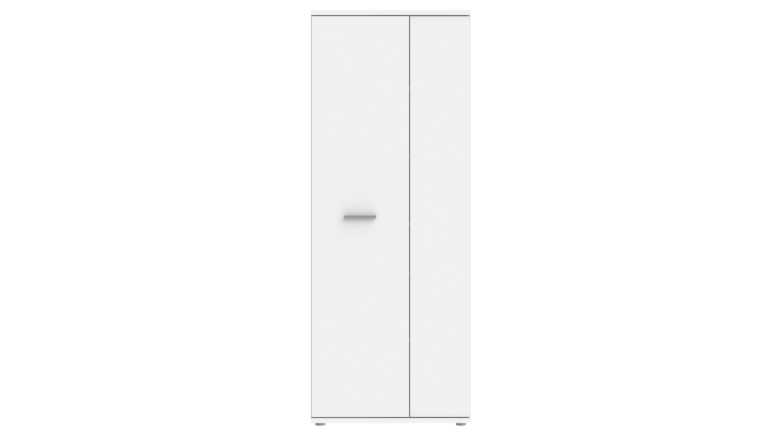 Mehrzweckschrank weiß 69 x 179 cm 5 Einlegeböden - NET Mehrzweckschrank weiß 69 x 179 cm 5 Einlegeböden - NET