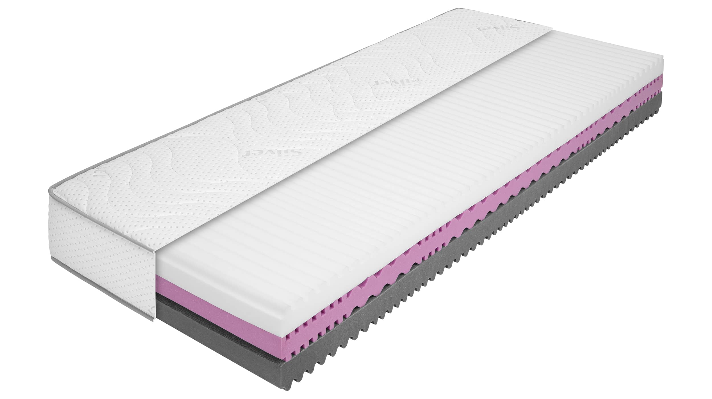 7 Zonen Komfortschaum Matratze 90 x 200 cm H2/H3 - PINELLA 