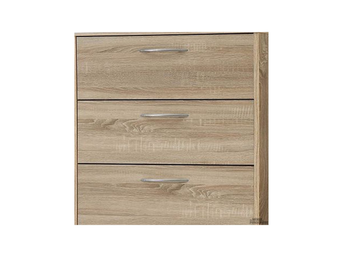 Schuhschrank Eiche Sägerau 59 x 169 cm - STEP 5