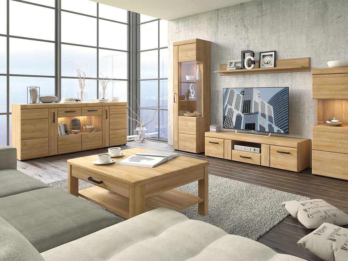 Couchtisch Grandson Oak 100 x 75 cm - CORTINA