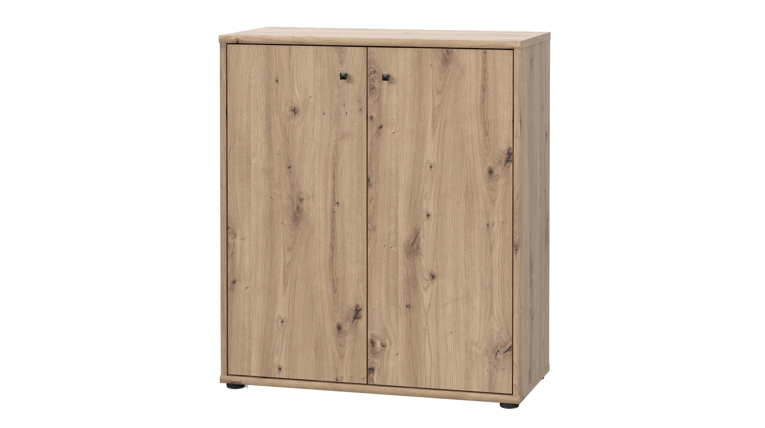 Kommode Artisan Eiche 74 cm mit 2 Türen - TEMPRA Kommode Artisan Eiche 74 cm mit 2 Türen - TEMPRA