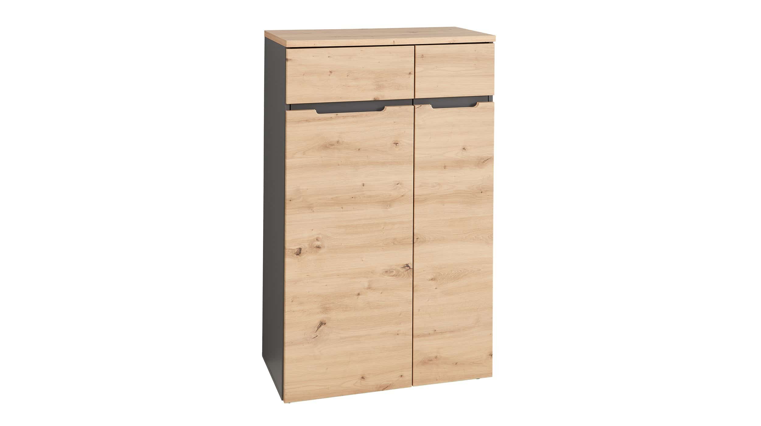 Mehrzweckschrank Artisan Eiche 75 x 122 cm - MEMPHIS Mehrzweckschrank Artisan Eiche 122 cm - MEMPHIS