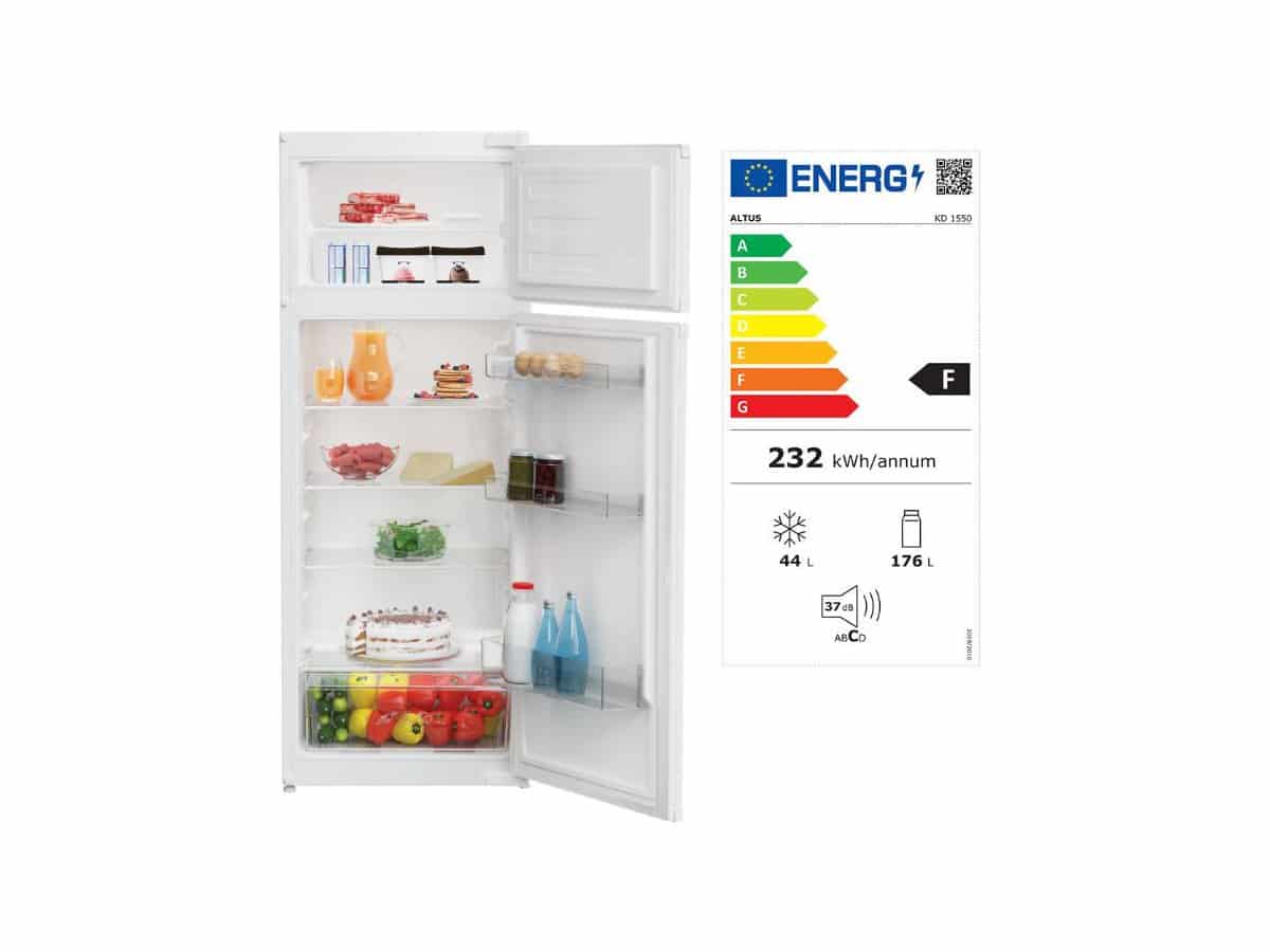 Küchenzeile 290 cm - mit Geräten - Küchenfronten Lack matt - TOUCH