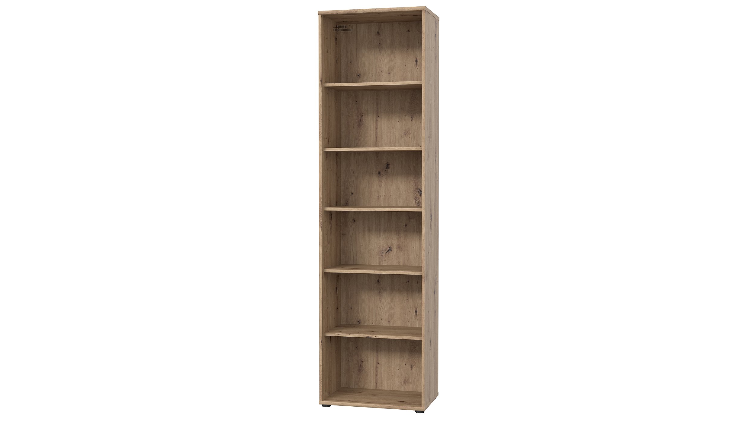 Bücherregal Standregal Artisan Eiche 198 x 35 cm - TEMPRA Bücherregal Standregal Artisan Eiche 198 x 35 cm - TEMPRA