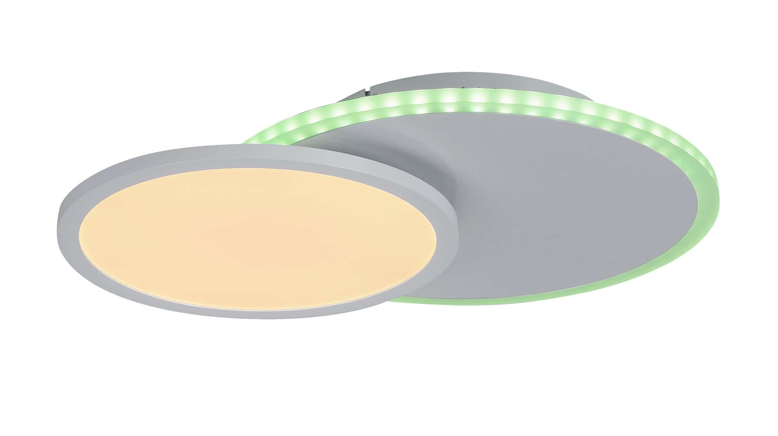 Deckenleuchte LED weiß 33 cm RGB-Farbwechsel - MADINA Deckenleuchte LED weiß 33 cm RGB-Farbwechsel - MADINA