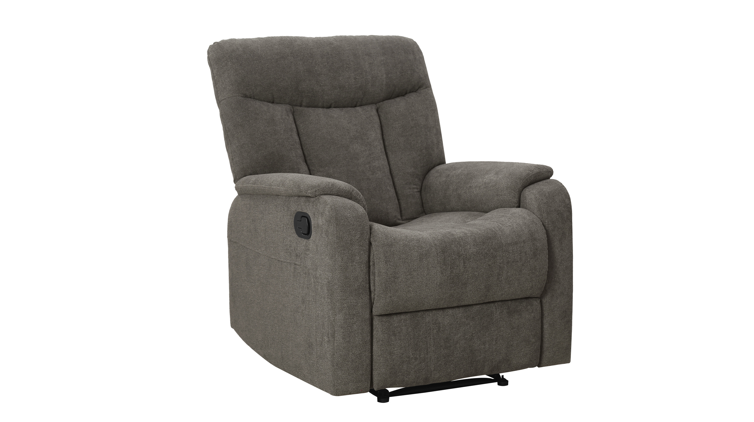 Fernsehsessel grau Microfaser mit Relaxfunktion - SERIO Fernsehsessel grau Microfaser mit Relaxfunktion - SERIO