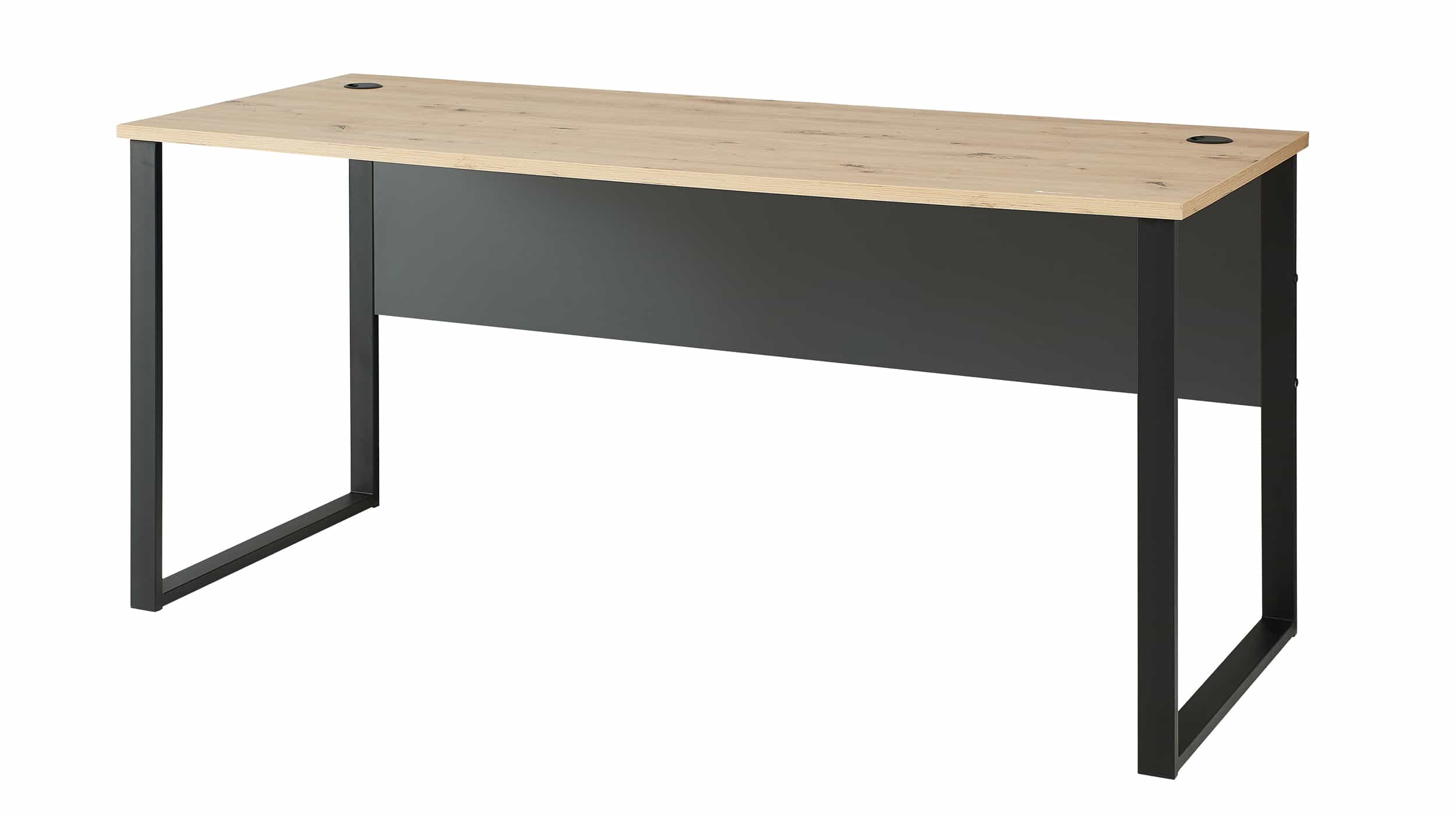 Schreibtisch Artisan Eiche 170 cm Metallgestell - MEMPHIS Schreibtisch Artisan Eiche 170 cm Metallgestell - MEMPHIS