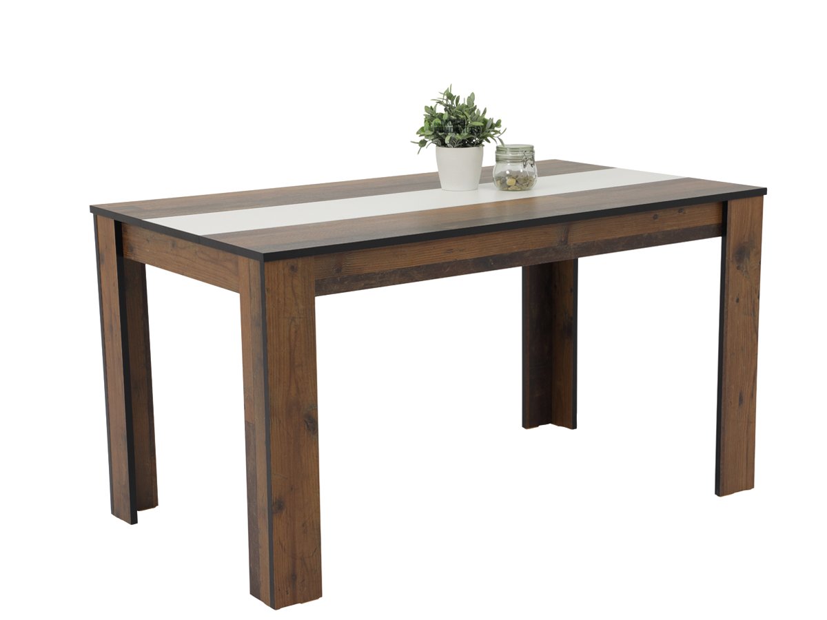 Esstisch 140 x 70 cm Old Wood - MAREIKE