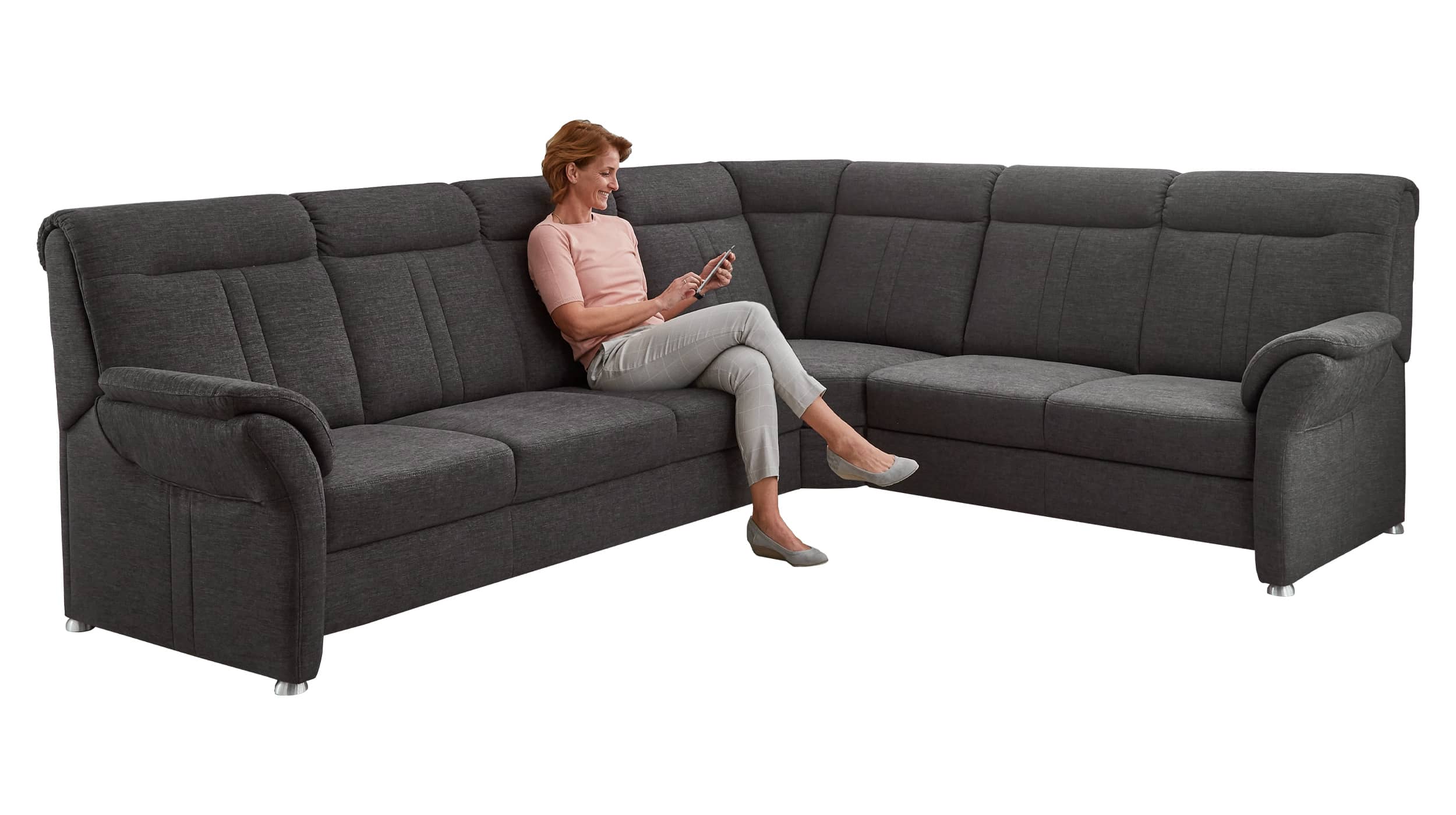 Couchliebe® Wohnlandschaft planbar - anthrazit - Basis Version - VINCENTO Couchliebe® Wohnlandschaft planbar - anthrazit - Basis Version - VINCENTO
