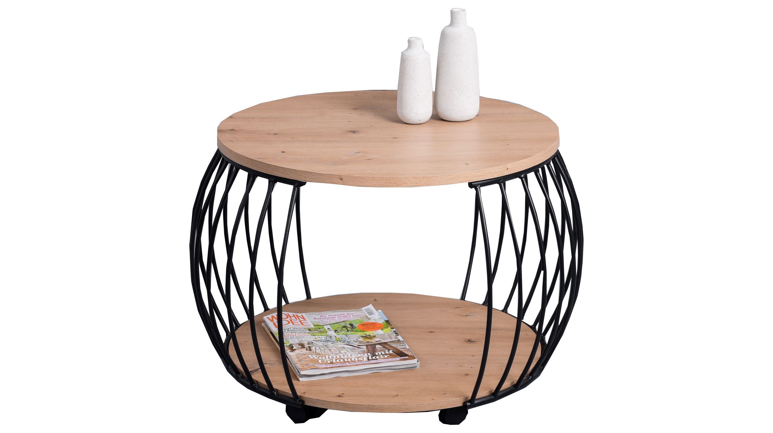 Couchtisch Artisan Eiche 60 x 60 cm - PEKING Couchtisch Artisan Eiche 60 x 60 cm - PEKING