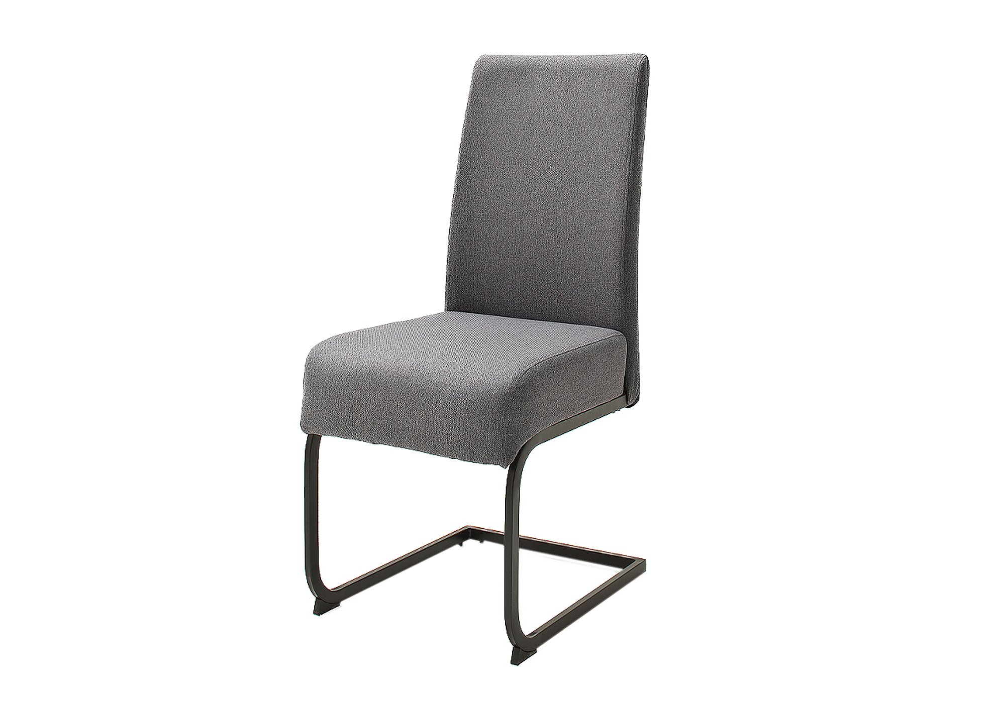 Schwingstuhl anthrazit Freischwinger Webstoff - ESTELL Schwingstuhl anthrazit Freischwinger Webstoff - Esteli