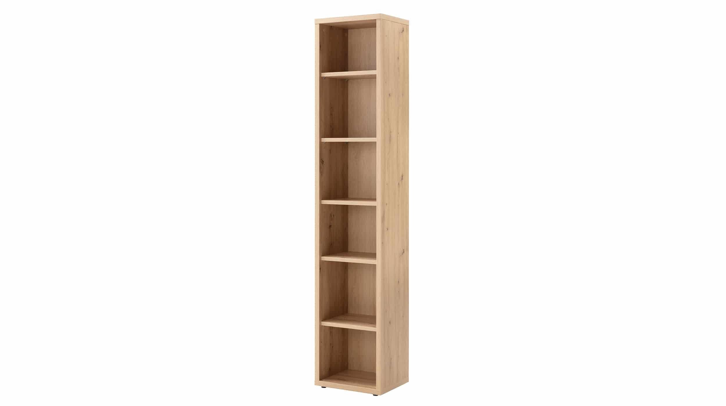 Bücherregal Büroregal Artisan Eiche 44 x 217 cm - DISEGNO Bücherregal Büroregal Artisan Eiche 44 x 217 cm - DISEGNO