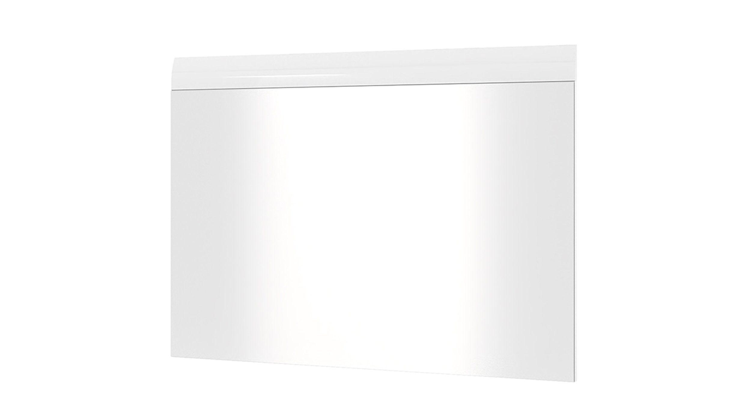 Wandspiegel weiß hochglanz 87 cm - MERANO Wandspiegel weiß hochglanz 87 cm - MERANO