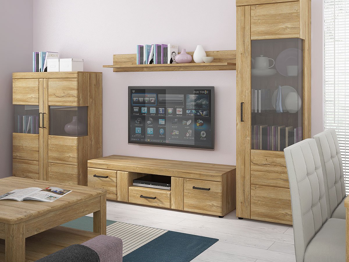 Wandboard Grandson Oak 118 cm Wandregal - CORTINA