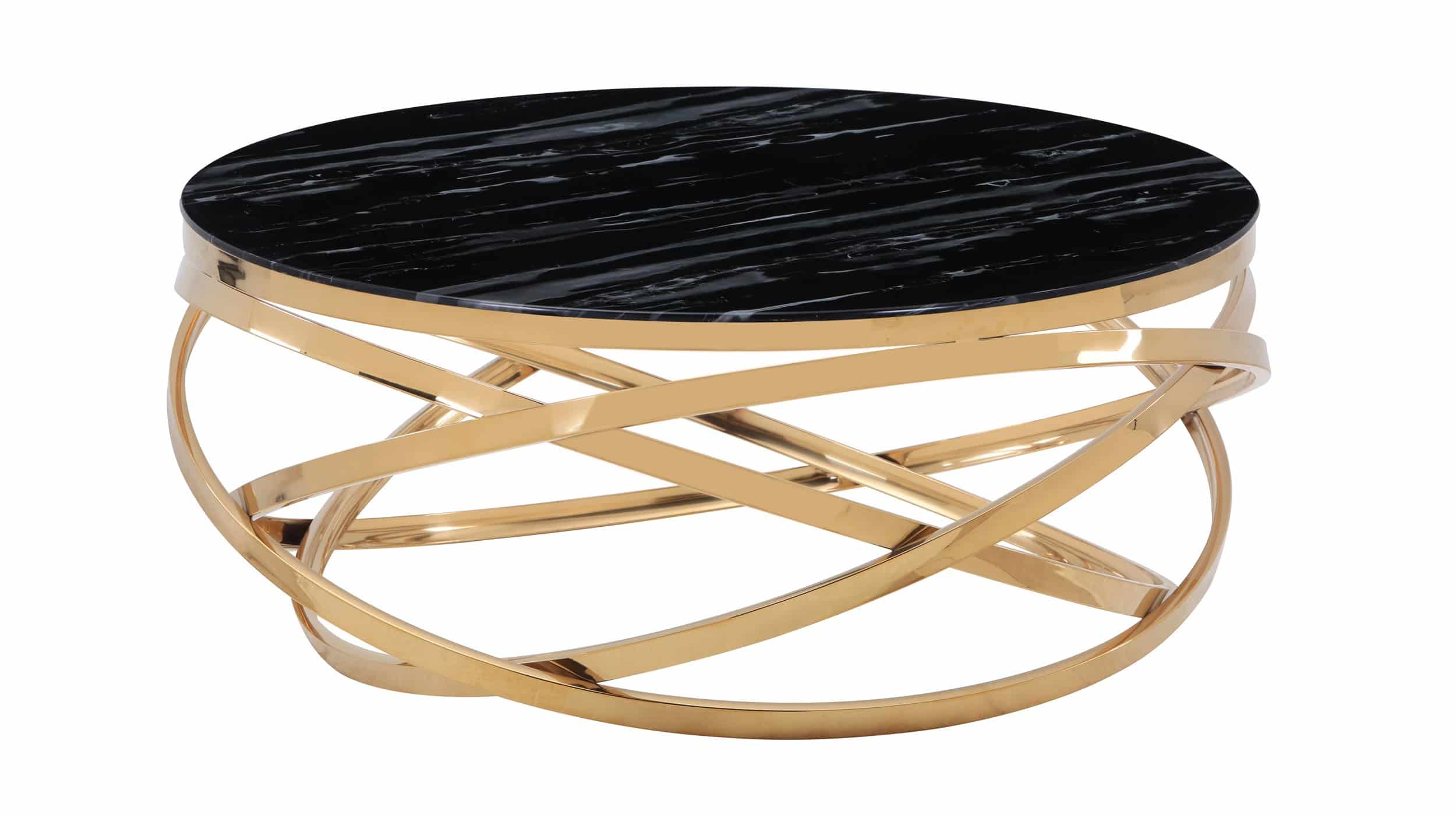 Couchtisch Glas Marmor-Optik goldfarben 90 x 90 cm - GALINA Couchtisch Glasplatte Marmor Optik 90 x 43 cm - GALINA