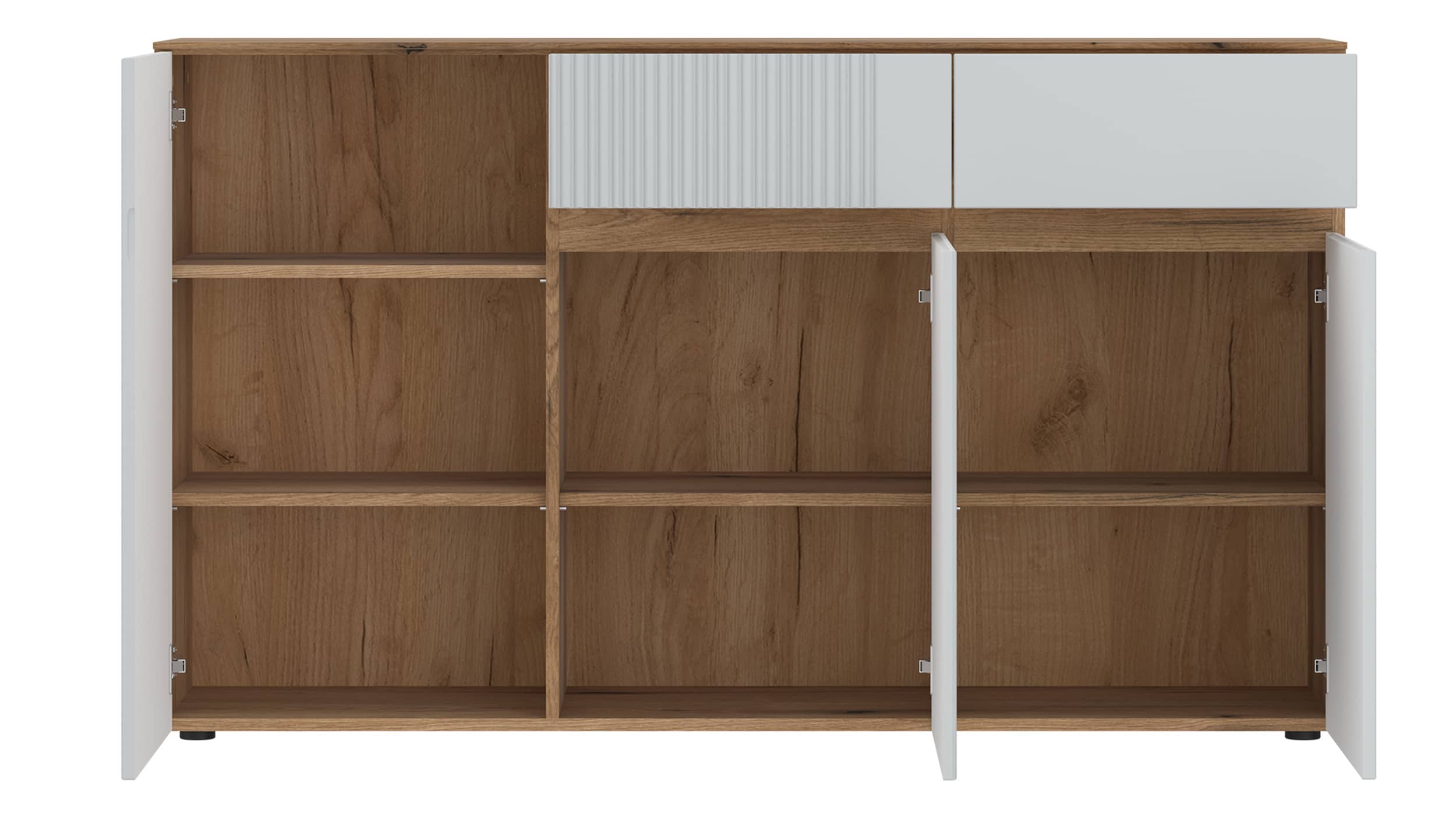 Sideboard grau - Coast Evoke Eiche 150 cm - MANILLA