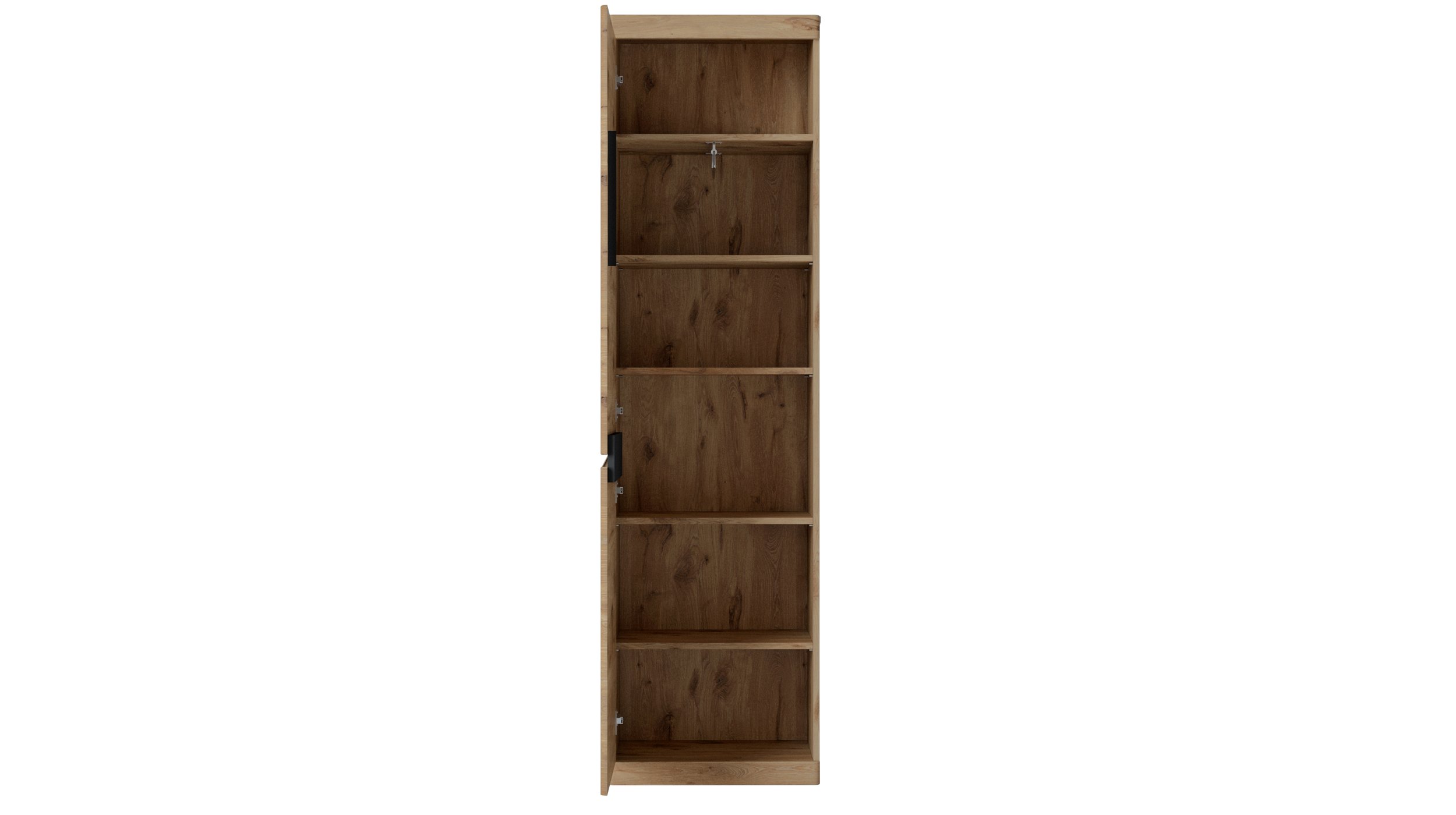 Garderobenschrank Viking Eiche anthrazit 54 x 197 cm - TWIST