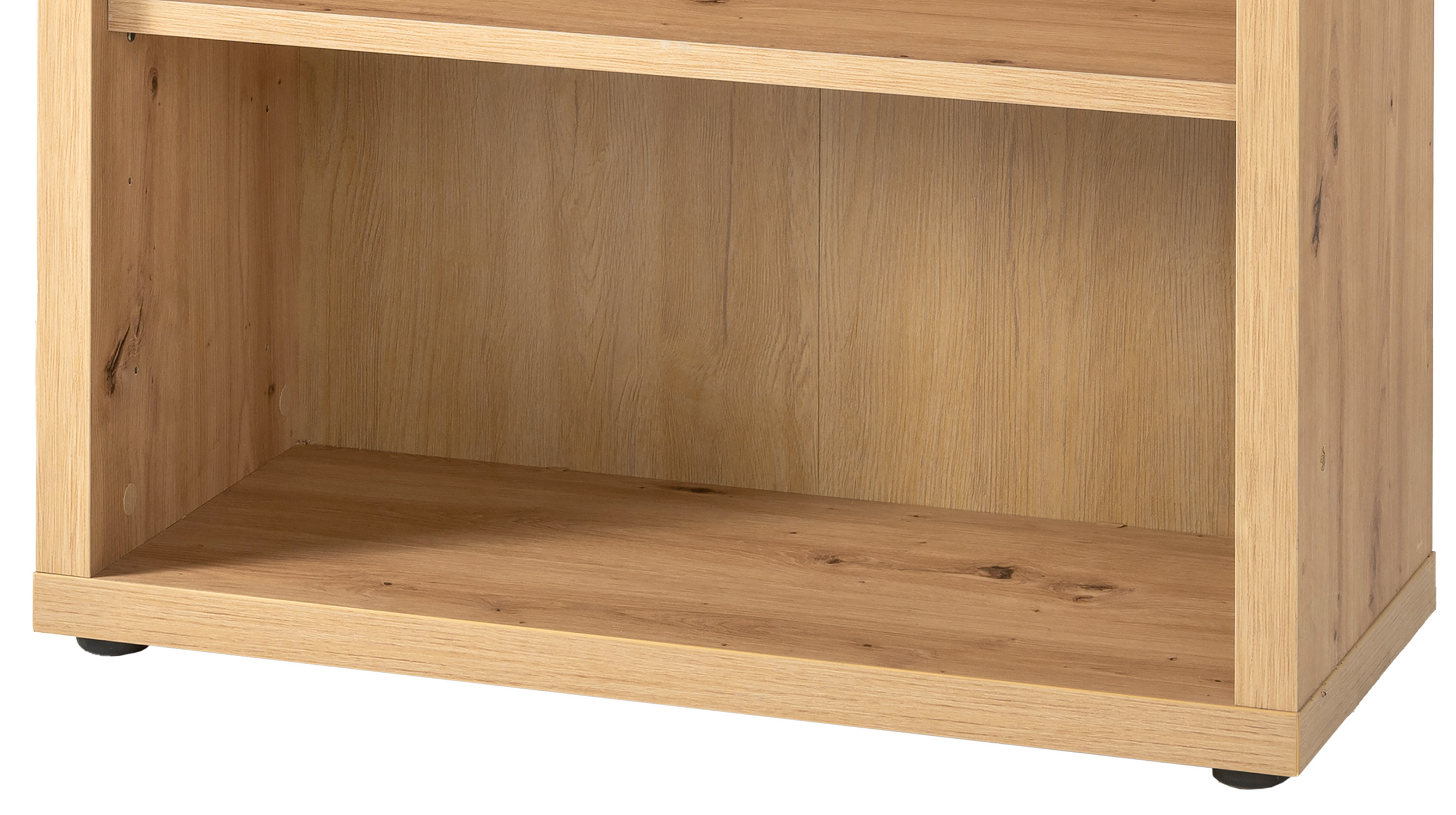 Bücherregal Artisan Eiche 82 x 110 cm 3 Ablagefächer - RILEGA