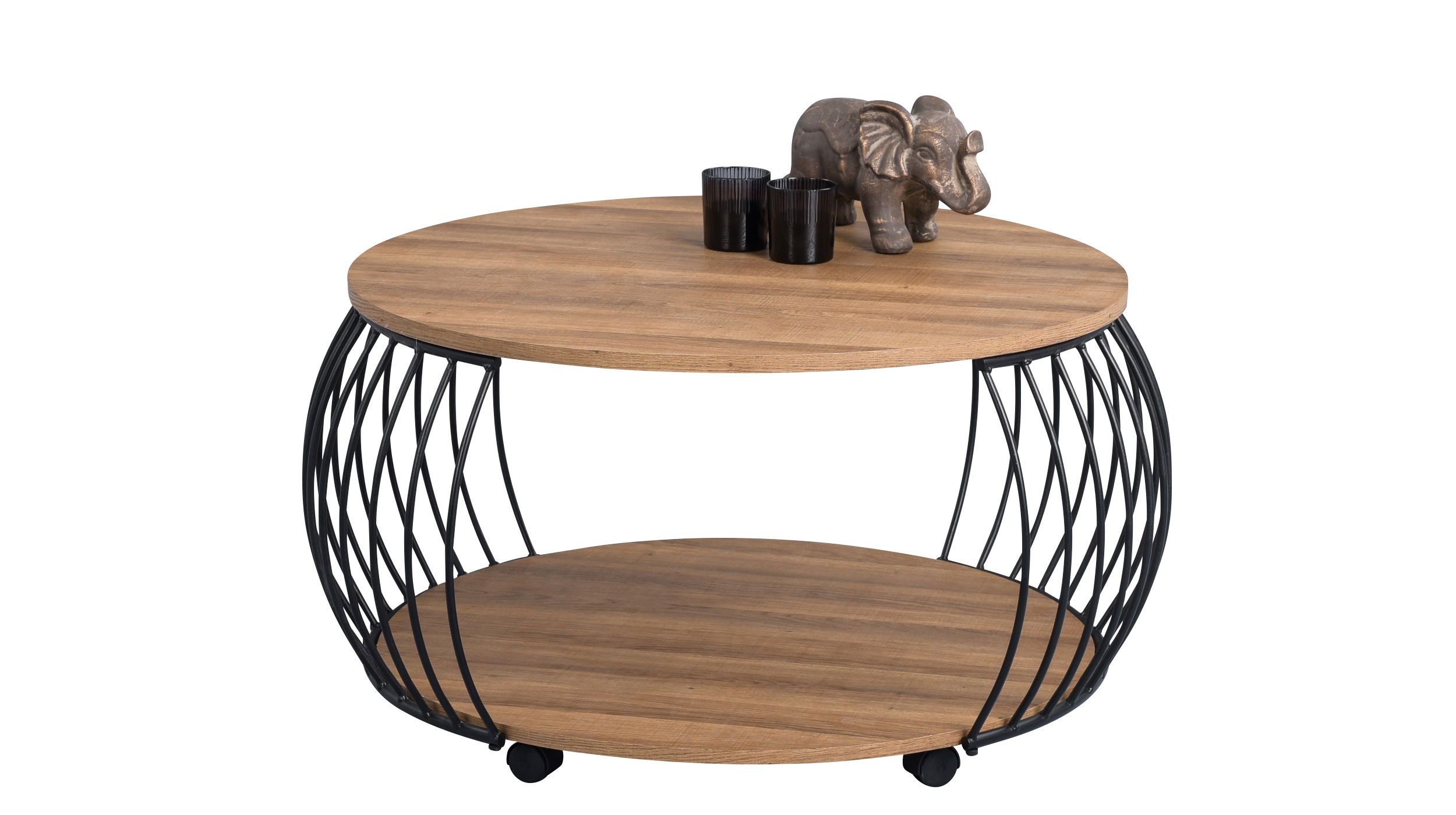 Couchtisch Eiche 80 x 80 cm - PEKING Couchtisch Eiche 80 x 80 cm - PEKING