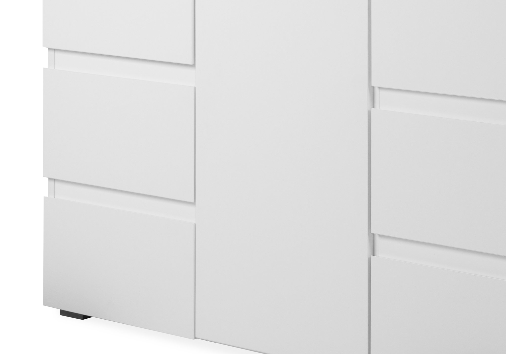 Highboard mit 4 Schubladen - weiß matt 116 cm - IMAGE