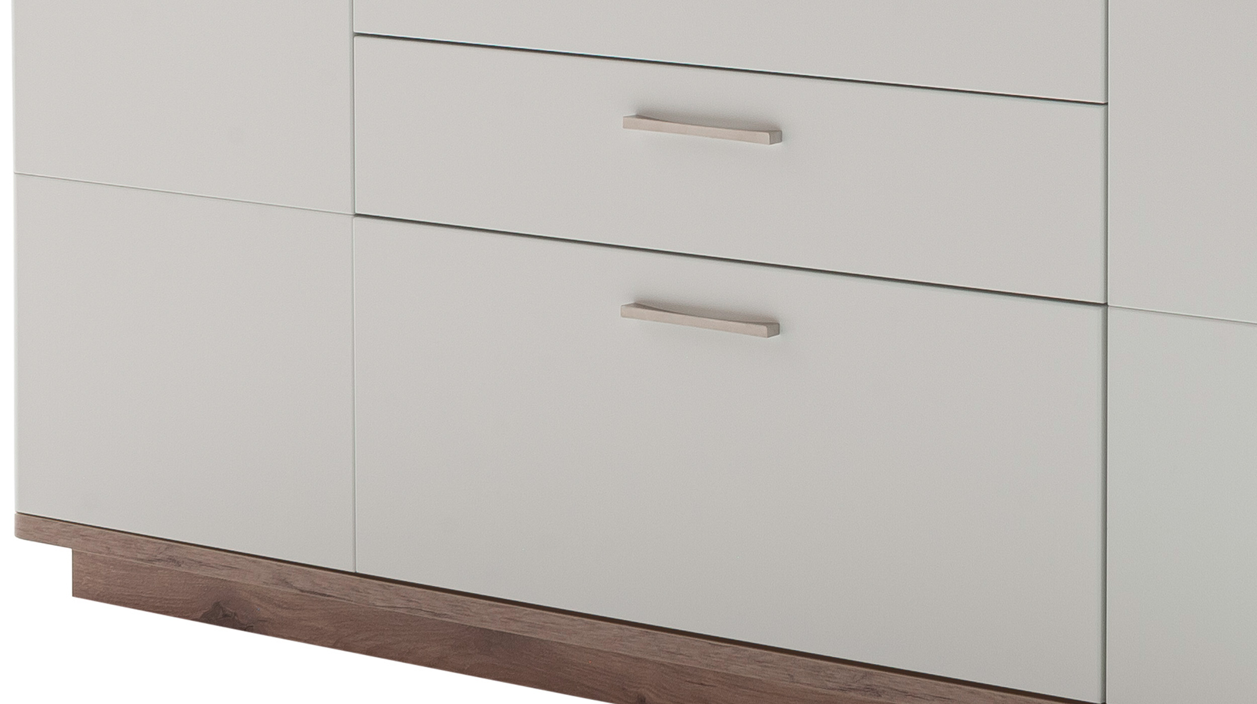 Sideboard mit Schubladen weiß - Viking Oak 170 cm - PALERMO