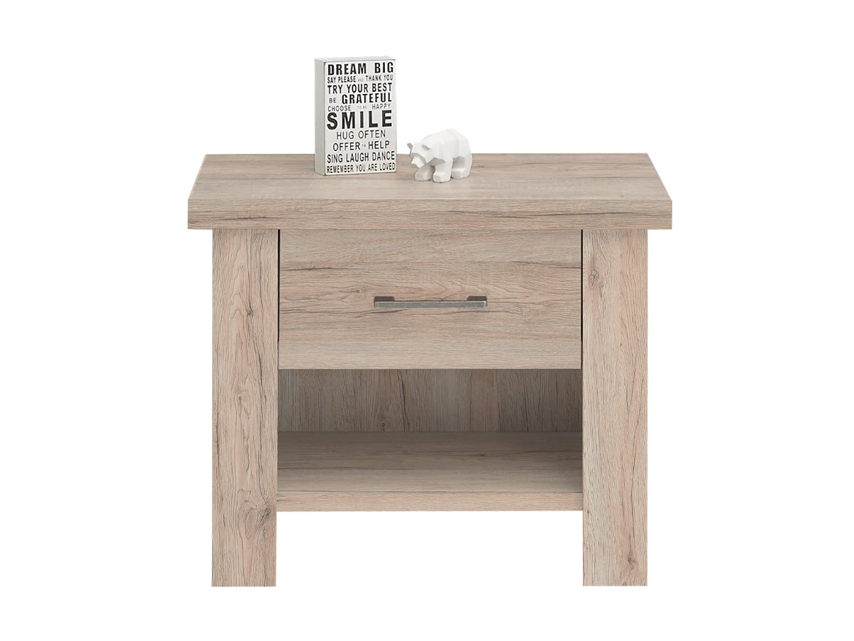 Nachttisch San Remo Eiche Dekor 60 cm x 42 cm - LUCA Nachttisch San Remo Eiche Dekor 60 cm x 42 cm - LUCA