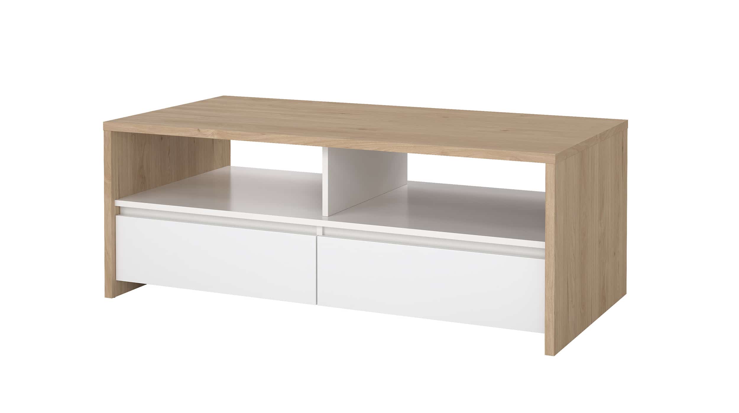 Couchtisch weiß hochglanz - Hickory Jackson - 120 cm - NEXT Couchtisch weiß hochglanz - Hickory Jackson - 120 cm - NEXT